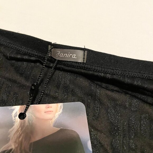 Janira Tops Womens Short Sleeve Velvet Top Size Medium - Picture 4 of 16